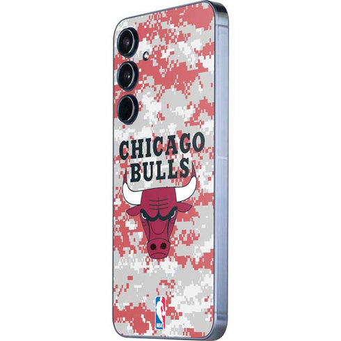NBA Chicago Bulls Digi Camo Galaxy A36 5G Skin